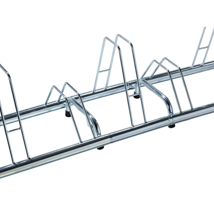 Andrys Rastrelliera Bici 1 Posto Alto di Congiunzione Argento