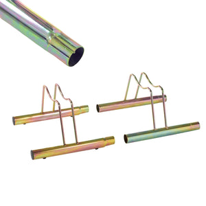 Andrys Rastrelliera Bici 1 Posto Basso per Ruote con Disco Tropical Oro