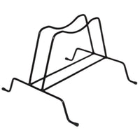 Andrys Rastrelliera Bici 1 Posto Fisso per Freno a Disco Nero Verniciato