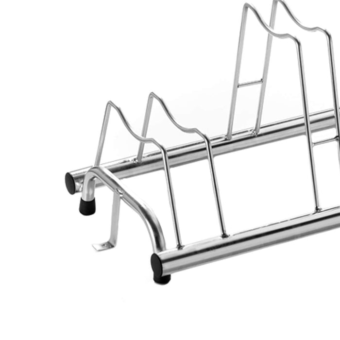 Andrys Rastrelliera Bici 5 Posti con Staffa Alto/Basso Ruote Freni a Disco