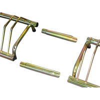 Andrys Tubo di Connessione per Rastrelliere Porta Bici Oro