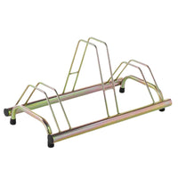 Andrys Rastrelliera Biciclette 3 Posti con Tappi - Tropical Oro