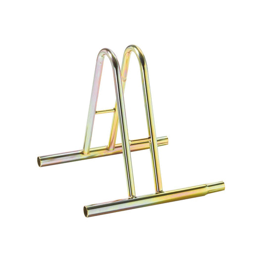 Andrys Rastrelliera Bici 1 Posto Alto Modulabile Zincato Tropical Oro