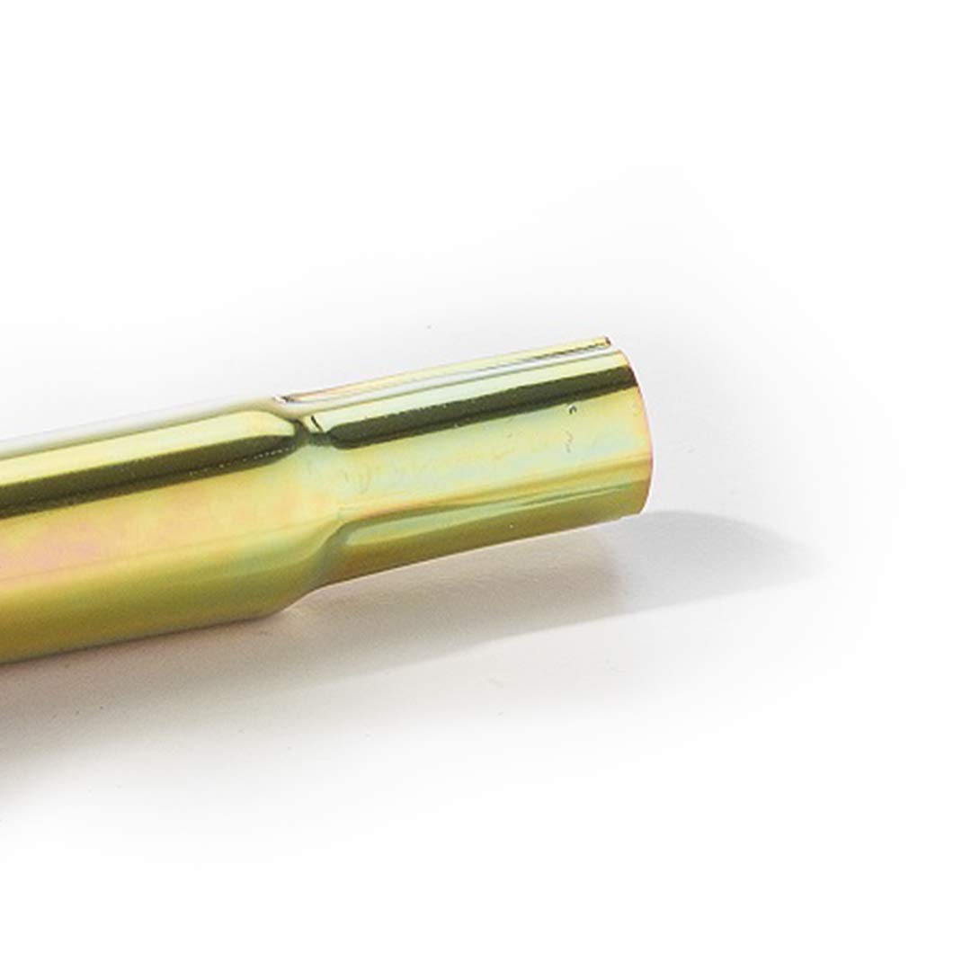 Andrys Rastrelliera Bici 1 Posto Alto Modulabile Zincato Tropical Oro