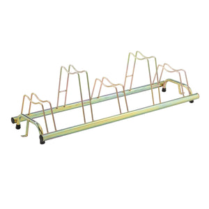 Andrys Rastrelliera Bici 5 Posti Alto/Basso per Freni a Disco Tropical Oro