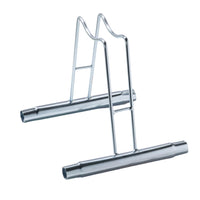 Andrys Rastrelliera Bici 1 Posto Alto per Ruote Freno a Disco Argento