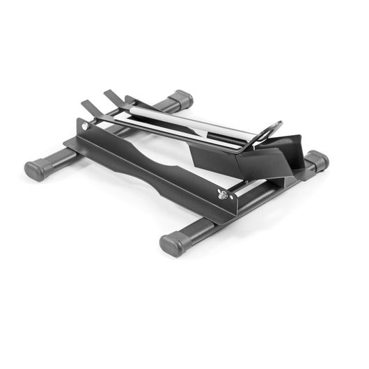 Andrys Rastrelliera Bici 1 Posto con Tappi Ruote 3cm 40x43x47 Nero