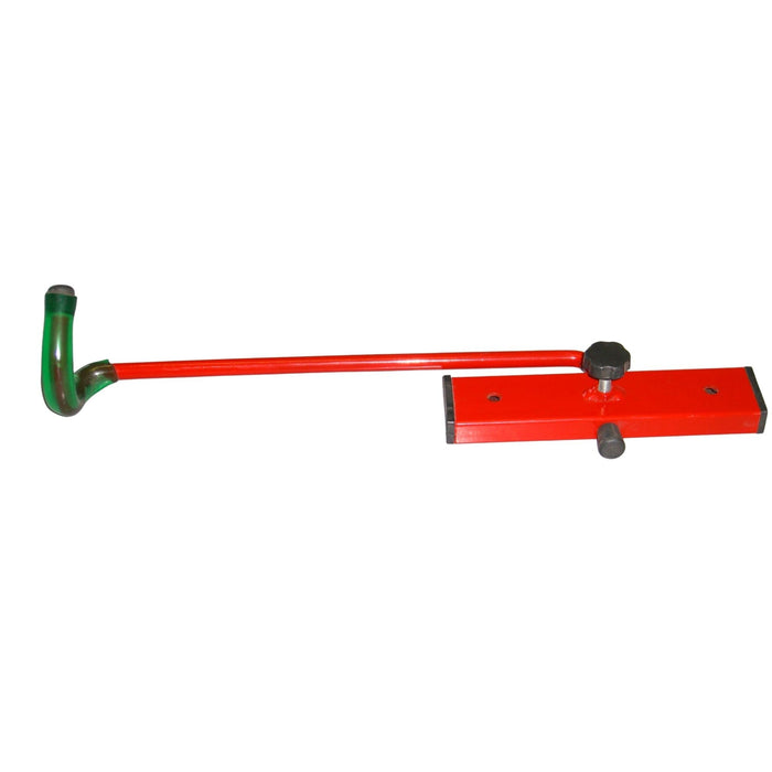 Andrys Porta Bici Parete Pieghevole 1 Posto 1 Braccio Rosso 45x7x8