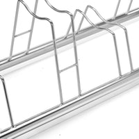 Andrys Rastrelliera Bici 3 Posti con Staffa Alto/Basso Ruote Freni a Disco