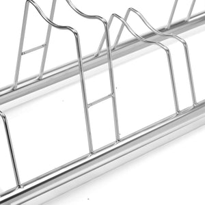 Andrys Rastrelliera Bici 3 Posti con Staffa Alto/Basso Ruote Freni a Disco