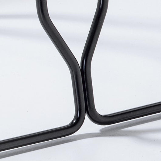 Andrys Rastrelliera Bici con Ruote Fisse 1 Posto - Ruote fino a 6cm - Nero