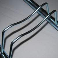 Andrys Rastrelliera Bici 1 Posto Alto per Ruote Freno a Disco Argento