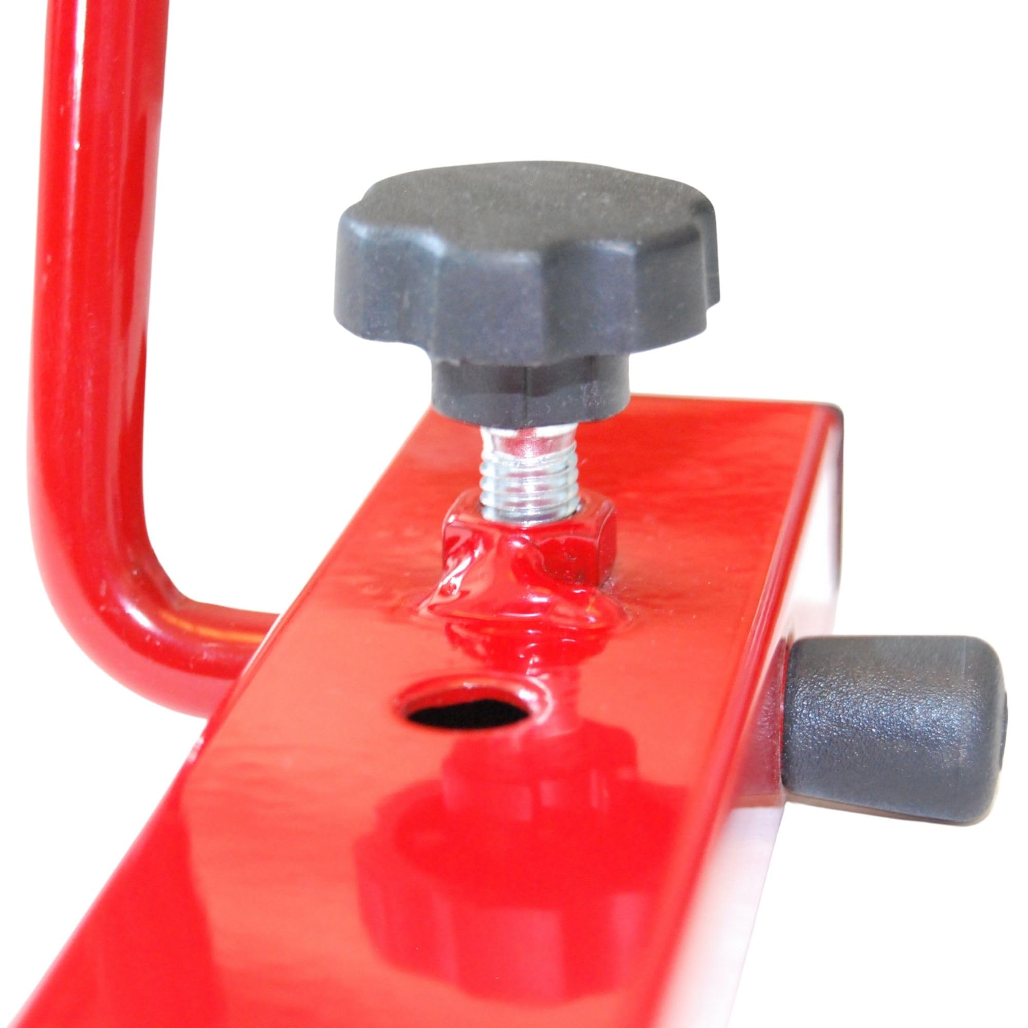 Andrys Porta Bici Parete Pieghevole 1 Posto 1 Braccio Rosso 45x7x8