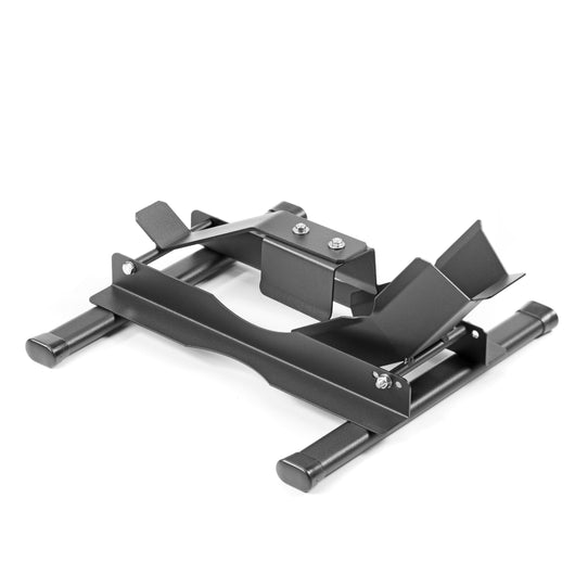 Andrys Rastrelliera Bici 1 Posto con Tappi Ruote 6,5cm 40x43x30 Nero