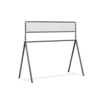 Andrys Rastrelliera Bici 1 Posto Attacco Sella Smontabile - Grigio Antracite