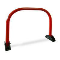 Andrys Ferma Parcheggio Auto Zincato da 4 cm - Tubo Rosso