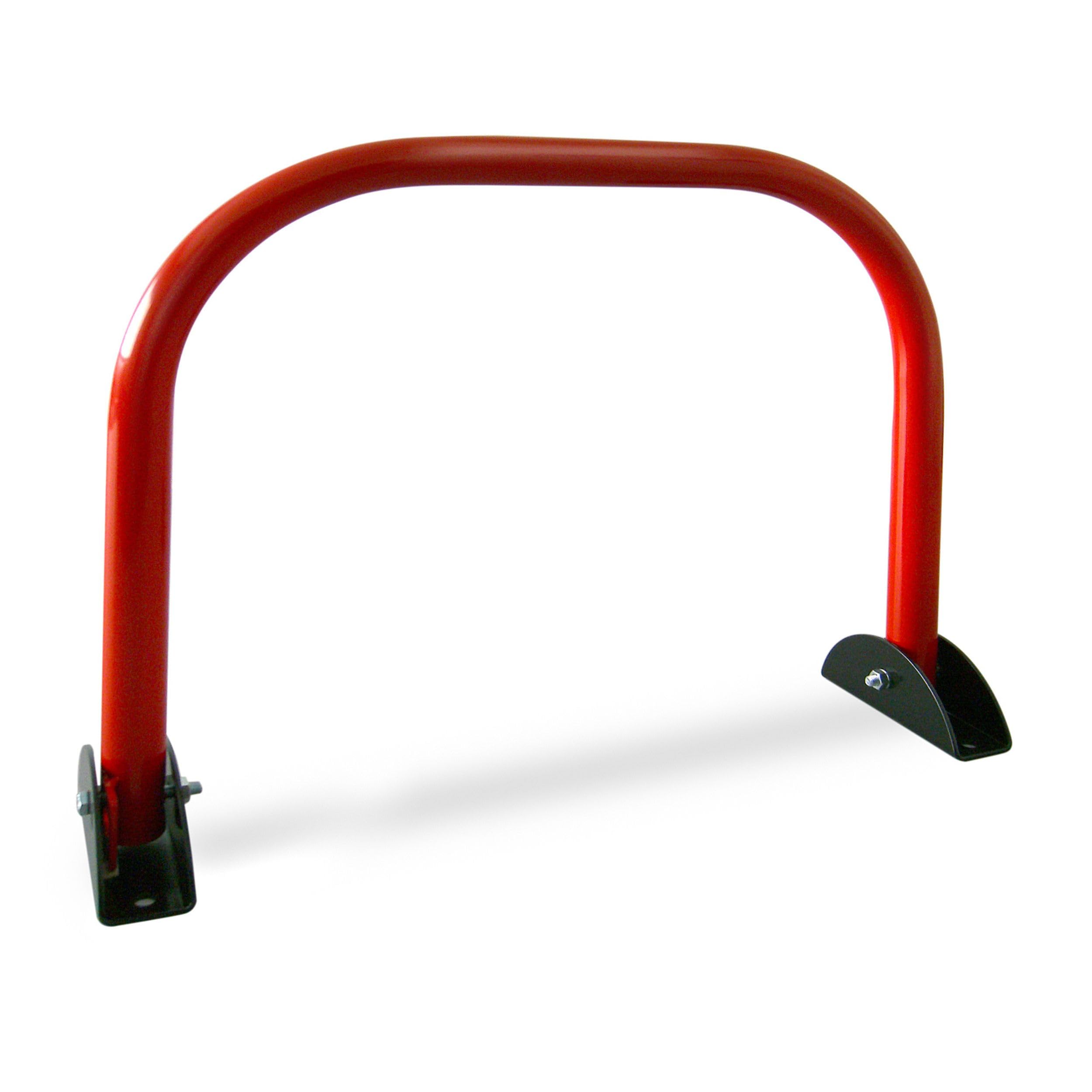 Andrys Ferma Parcheggio Auto Zincato da 4 cm - Tubo Rosso