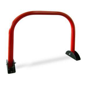 Andrys Ferma Parcheggio Auto Zincato da 4 cm - Tubo Rosso