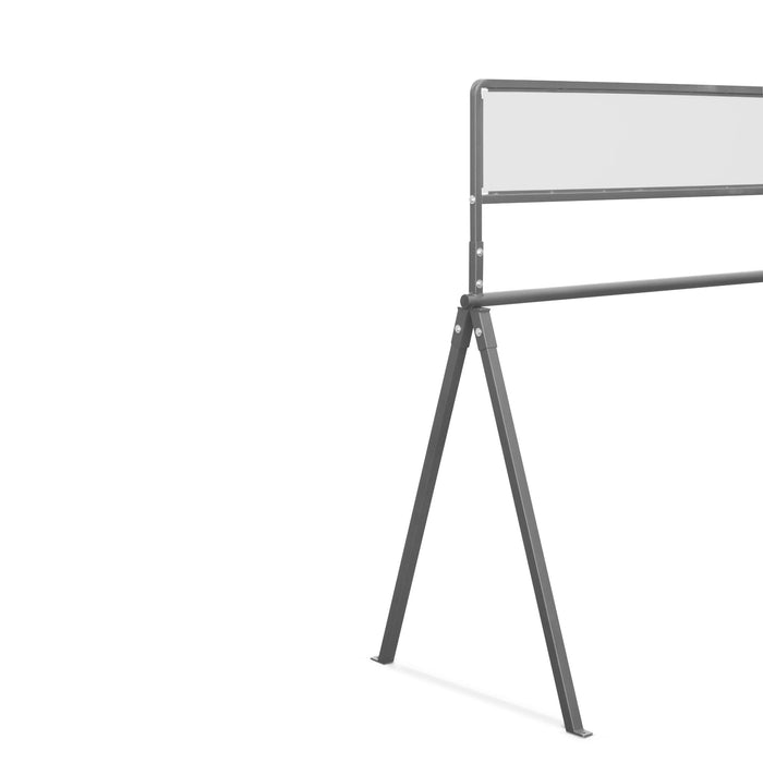 Andrys Rastrelliera Bici 1 Posto Attacco Sella Smontabile - Grigio Antracite