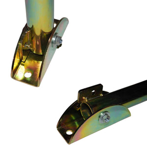 Andrys Ferma Parcheggio Auto Zincato da 4 cm - Tubo Tropical Oro