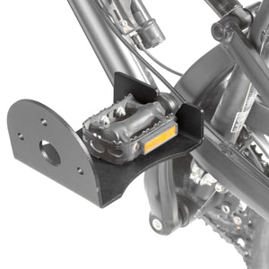 Andrys Porta Biciclette a Parete - 2 Guide per Ruote e 1 Gancio per Pedale