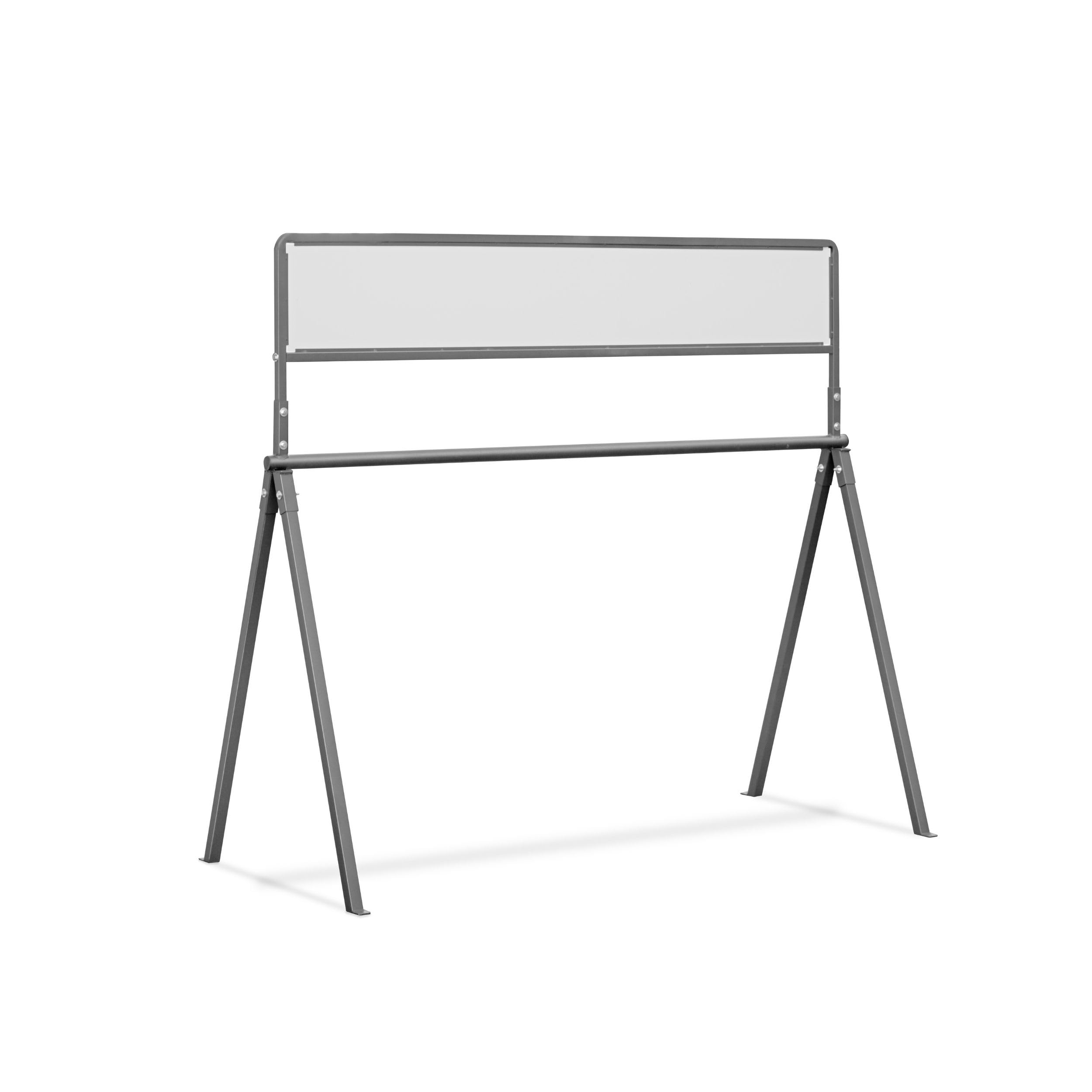 Andrys Rastrelliera Bici 1 Posto Attacco Sella Smontabile - Grigio Antracite