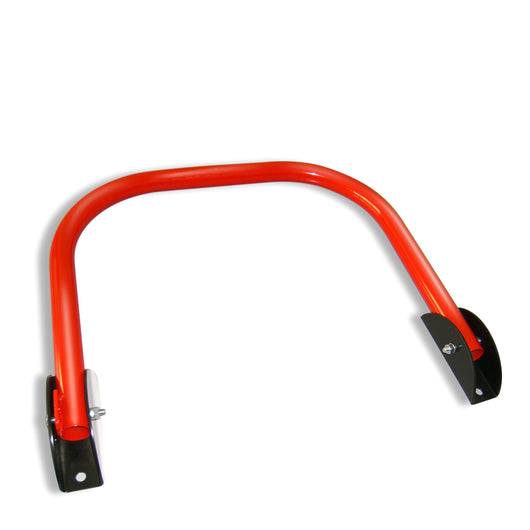 Andrys Ferma Parcheggio Auto Zincato da 4 cm - Tubo Rosso