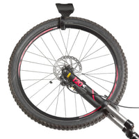 Andrys Appendi Bici Soffitto 1 Posto con Gancio Verniciato Nero Antigraffio