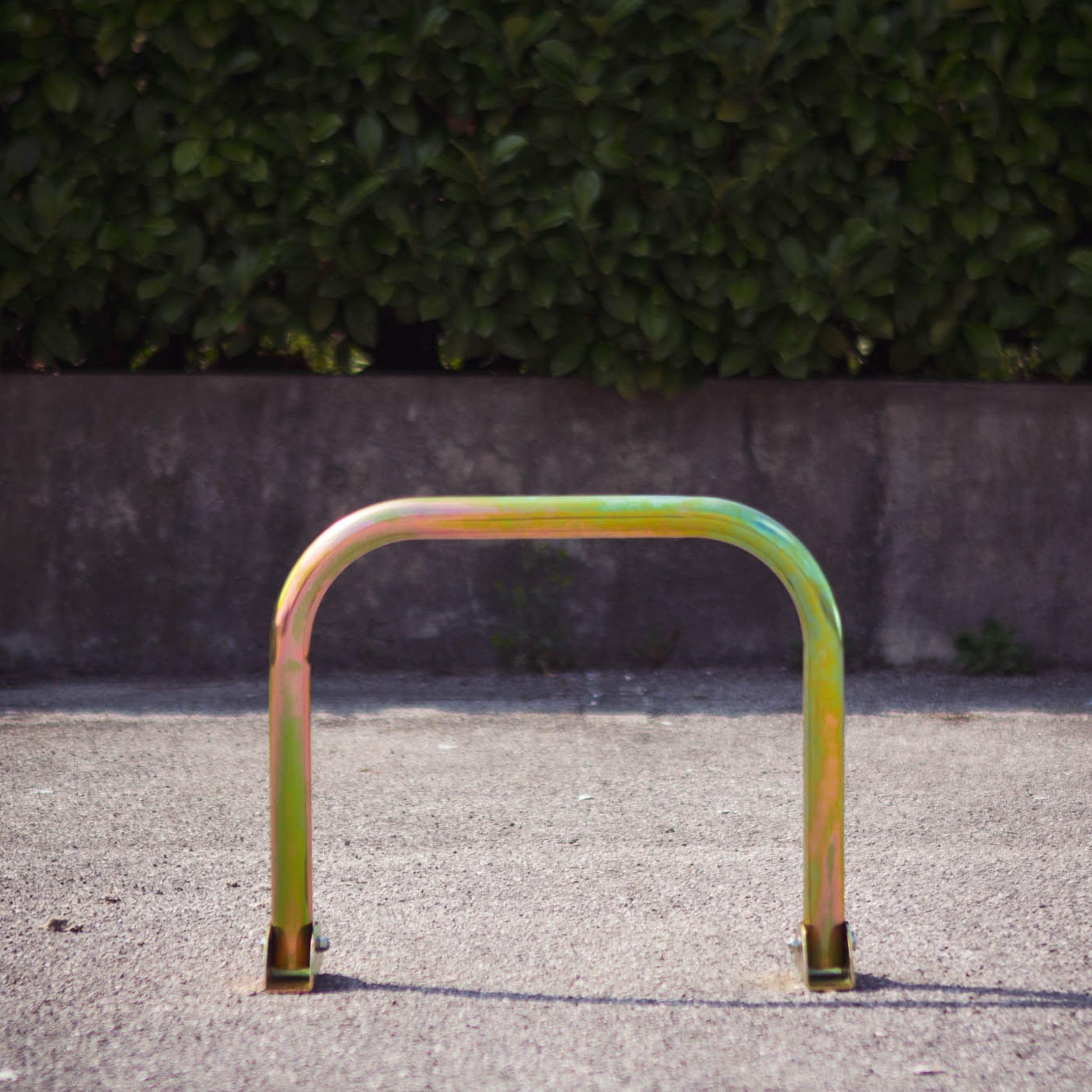 Andrys Ferma Parcheggio Auto Zincato da 4 cm - Tubo Tropical Oro