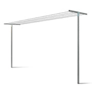 Andrys Stendi Biancheria Esterno Smontabile Argento H220cm (Filo non Incluso)