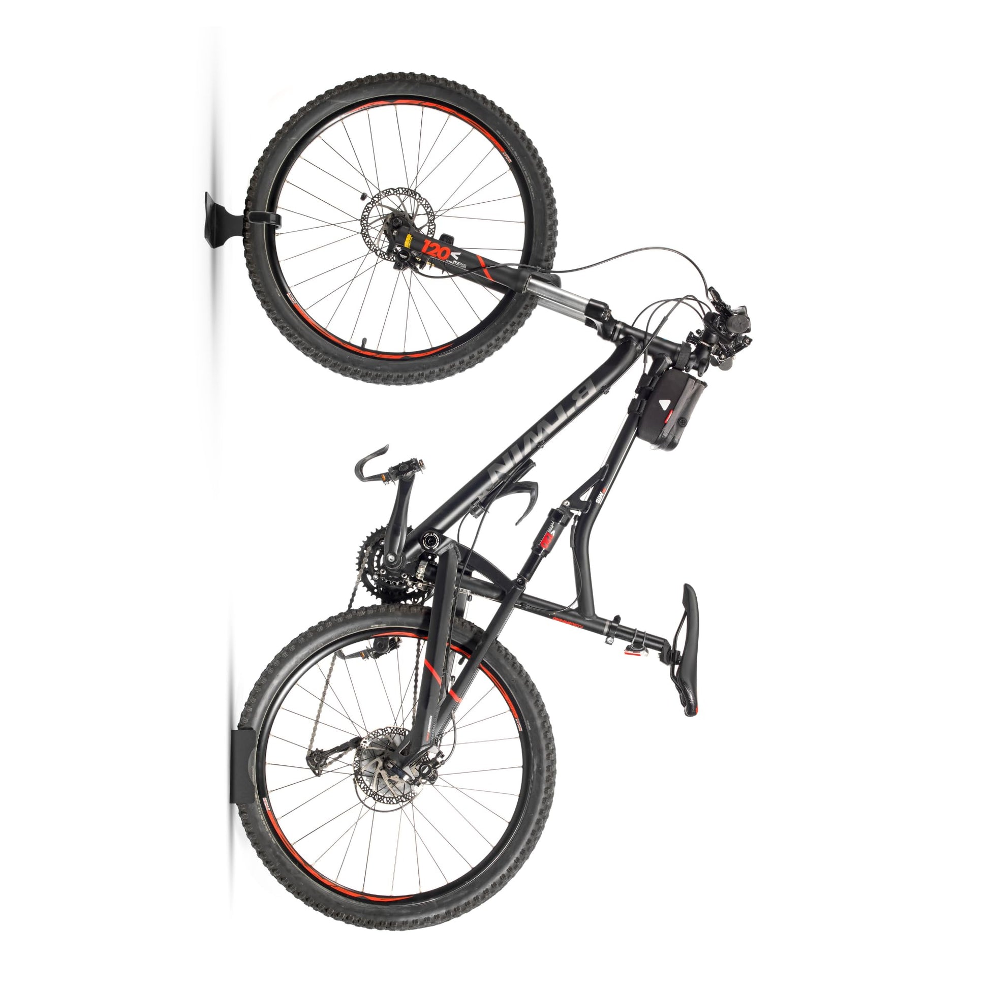 Andrys Porta Biciclette a Parete in Verticale per Ruote fino a 8 cm