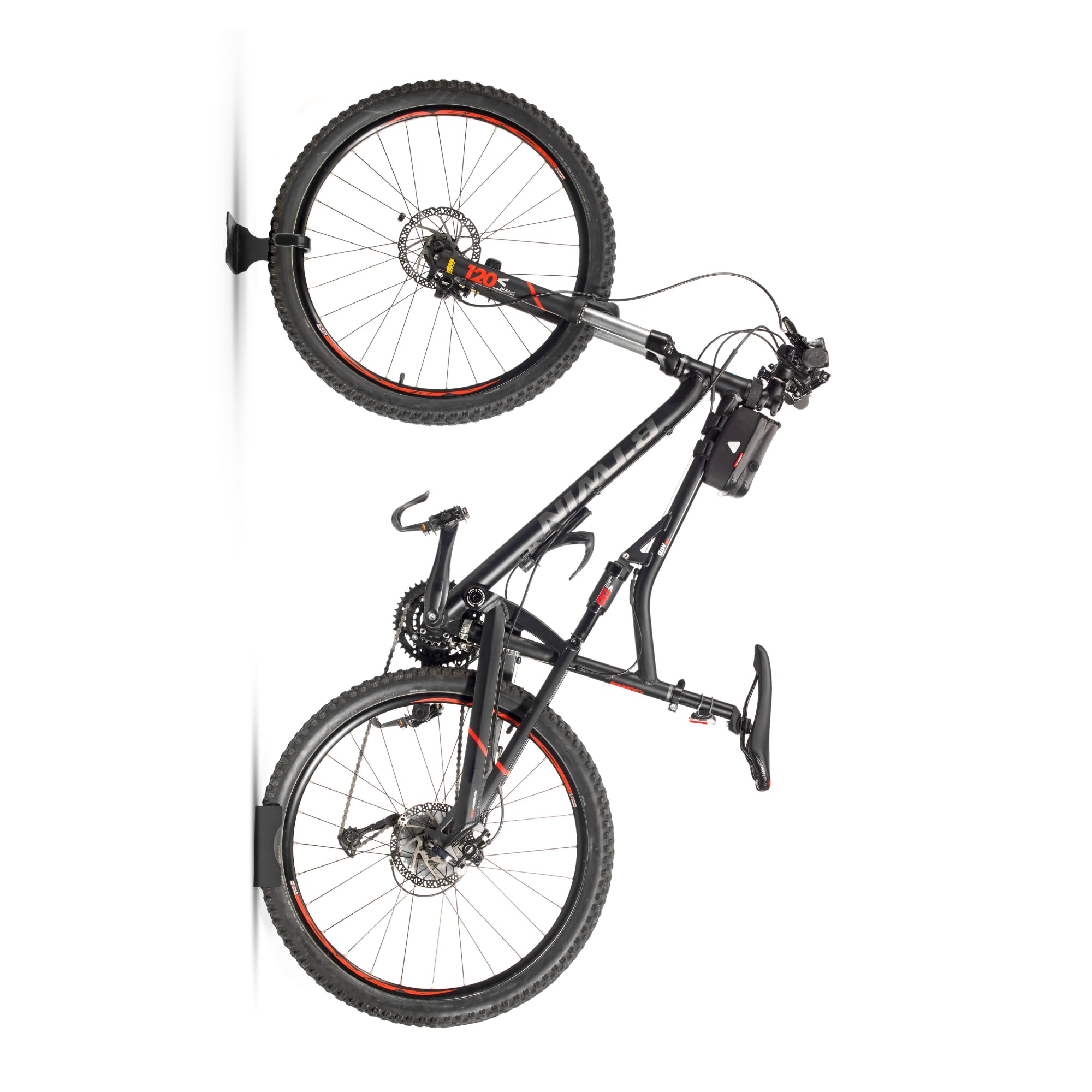 Andrys Porta Biciclette a Parete in Verticale per Ruote fino a 8 cm