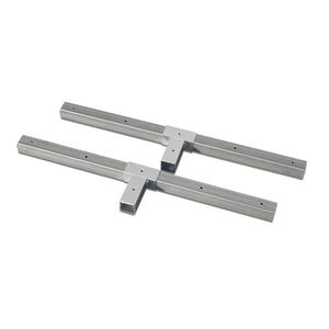 Andrys Stendi Biancheria Esterno Smontabile Argento H220cm (Filo non Incluso)