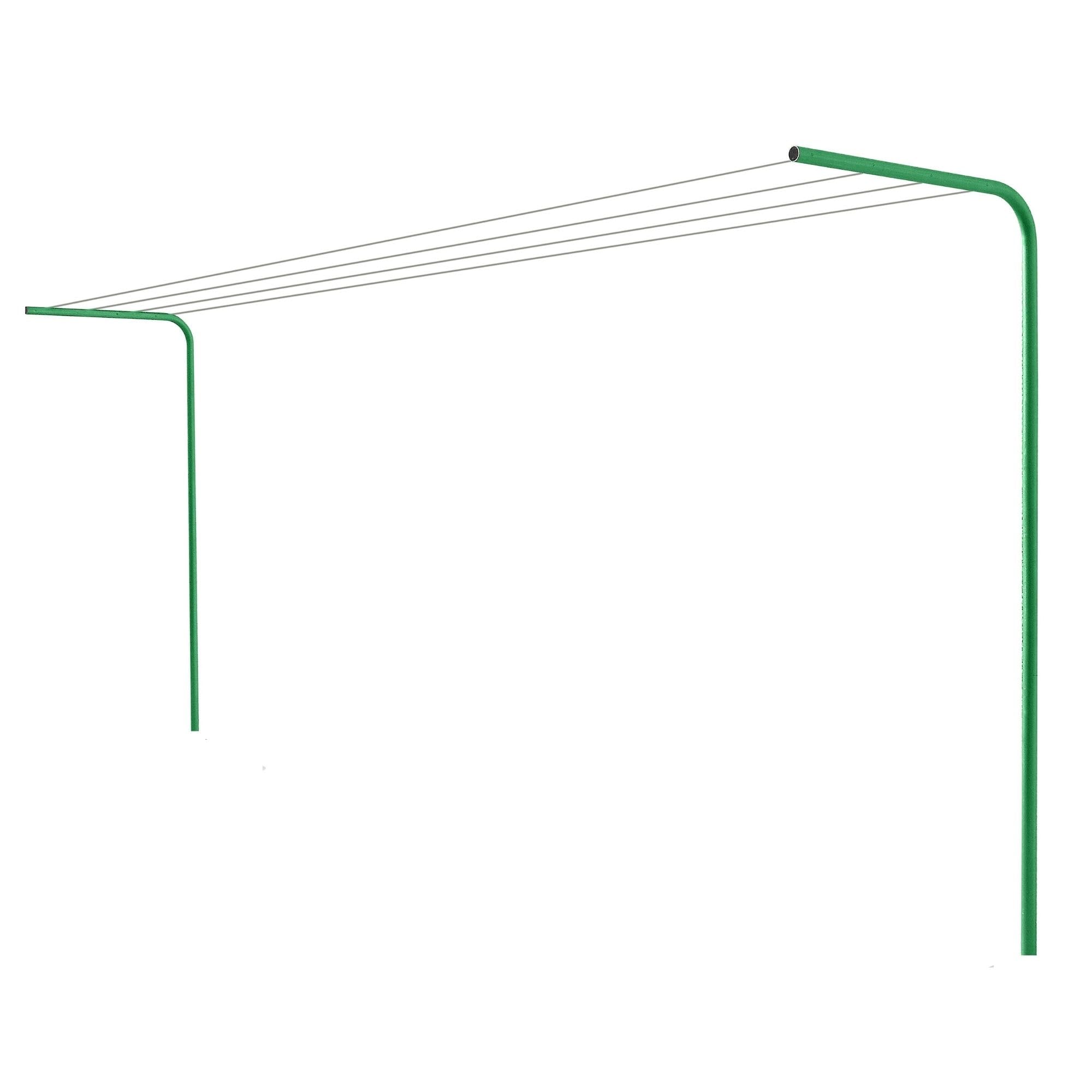 Andrys Stendi Biancheria Esterno Non Smontabile Verde H220cm (Filo 30m)