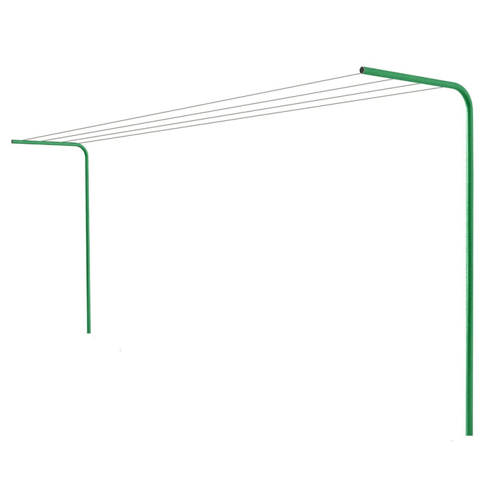 Andrys Stendi Biancheria Esterno Non Smontabile Verde H220cm (Filo 30m)