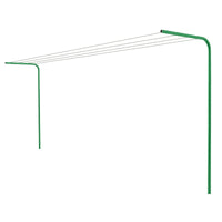 Andrys Stendi Biancheria Esterno Non Smontabile Verde H220cm (Filo non Incluso)