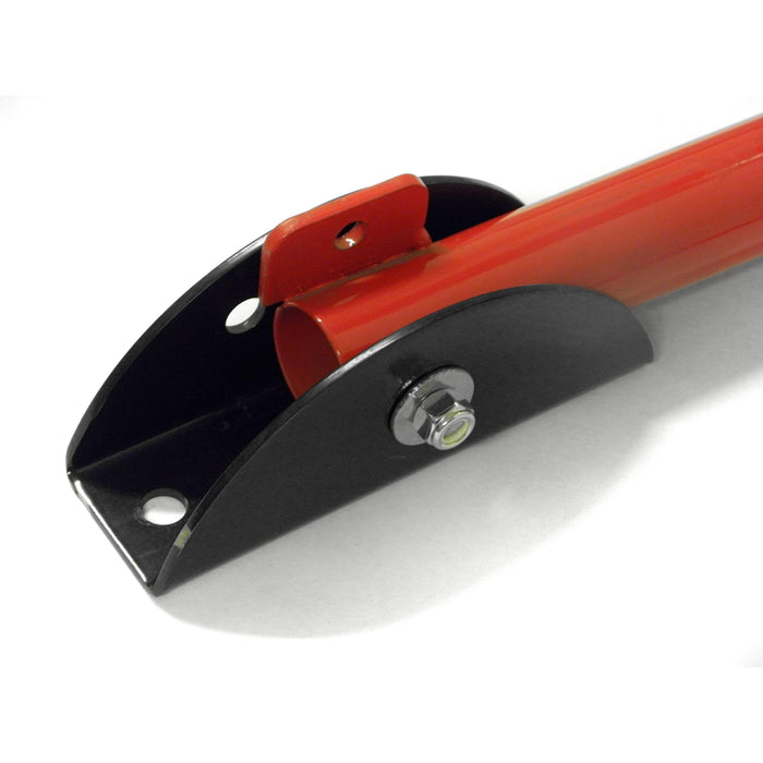 Andrys Ferma Parcheggio Auto Zincato da 4 cm - Tubo Rosso