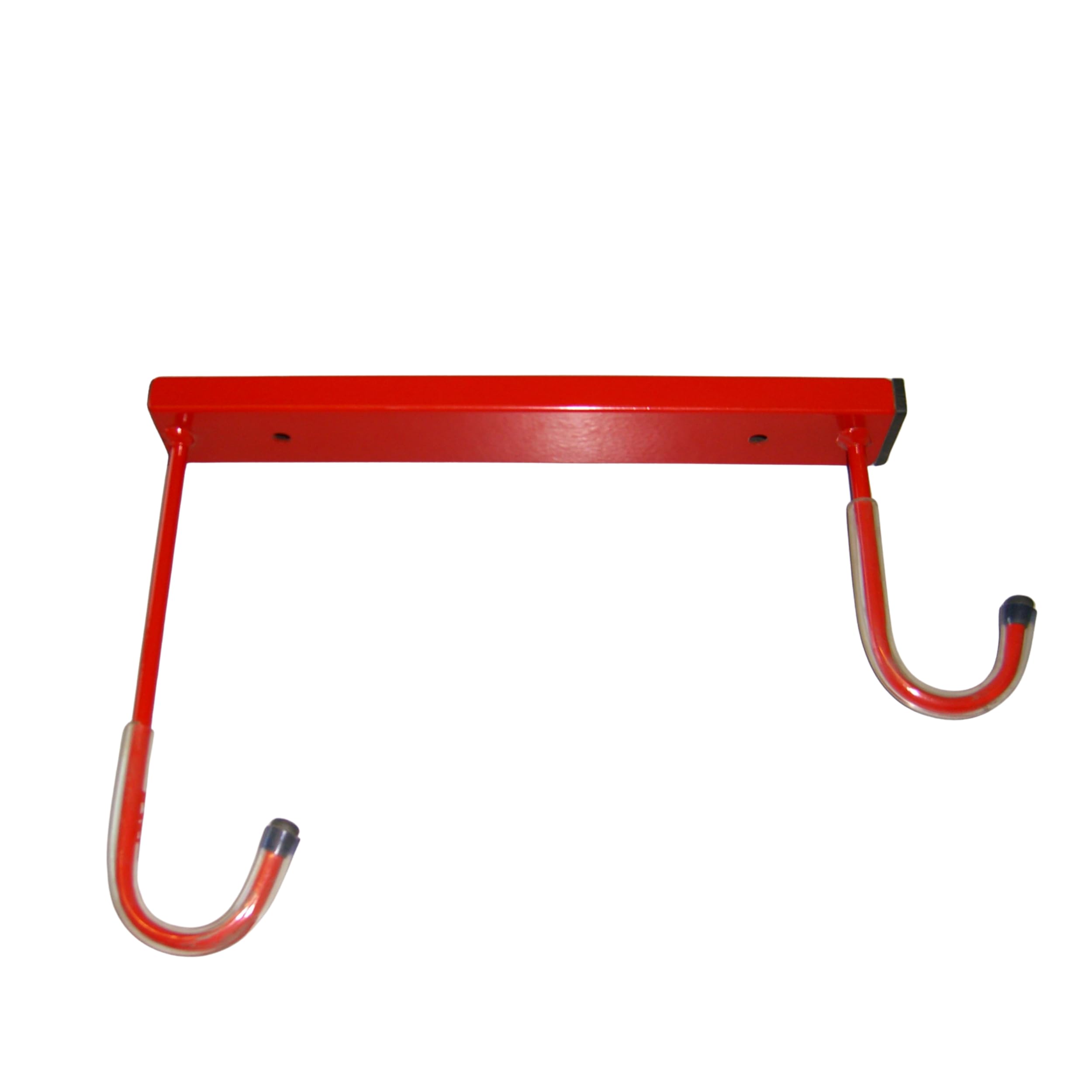 Andrys Appendi Bici Soffitto 2 Posti a Soffitto Verniciato Rosso con Tappi