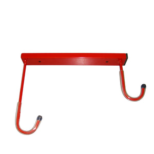 Andrys Appendi Bici Soffitto 2 Posti a Soffitto Verniciato Rosso con Tappi