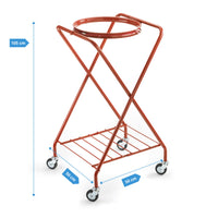 Andrys Carrello Porta Sacco della Spazzatura con Ruote