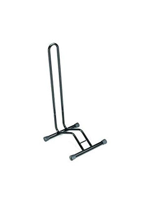Andrys Porta Bici Piedistallo 1 Posto Smontabile Ruote 6cm Nero