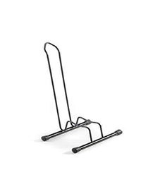 Andrys Porta Bici Piedistallo 1 Posto Smontabile Ruote 6cm Nero Semilucido