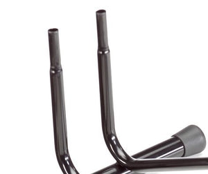 Andrys Porta Bici Piedistallo 1 Posto Smontabile Ruote 6cm Nero