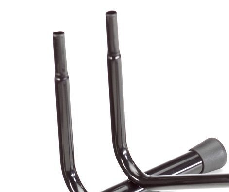 Andrys Porta Bici Piedistallo 1 Posto Smontabile Ruote 6cm Nero