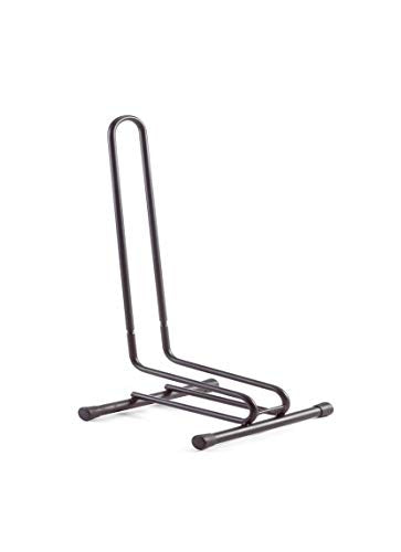 Andrys Porta Bici Piedistallo 1 Posto Smontabile Ruote 8cm - Nero