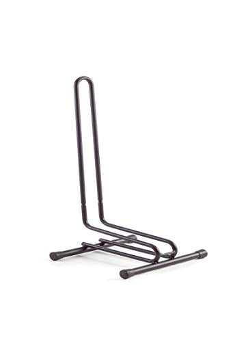 Andrys Porta Bici Piedistallo 1 Posto Smontabile Ruote 6cm - Nero