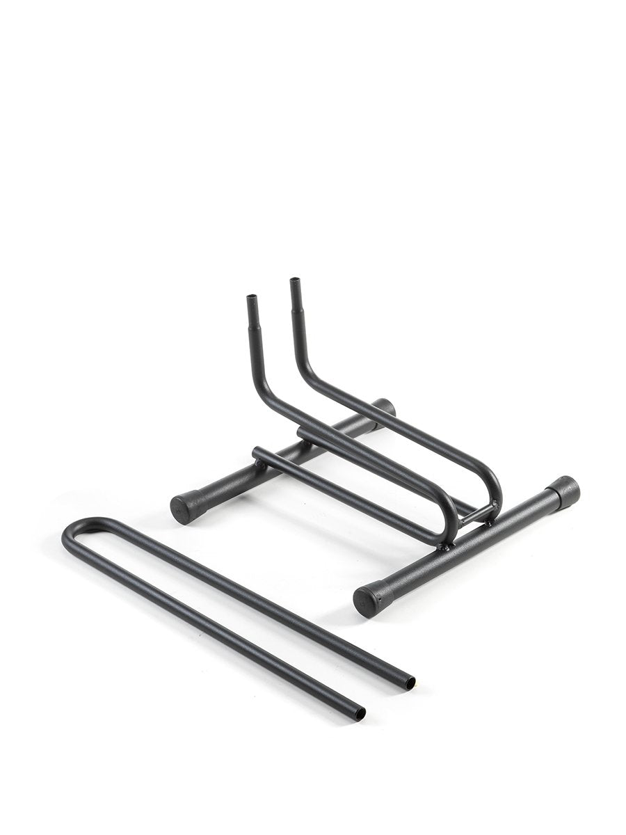 Andrys Porta Bici Piedistallo 1 Posto Smontabile Ruote 6cm - Nero