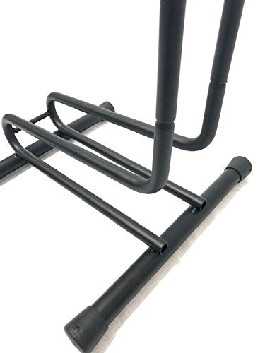 Andrys Porta Bici Piedistallo 1 Posto Smontabile Ruote 8cm - Nero