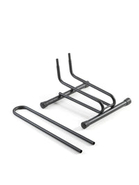 Andrys Porta Bici Piedistallo 1 Posto Smontabile Ruote 8cm - Nero