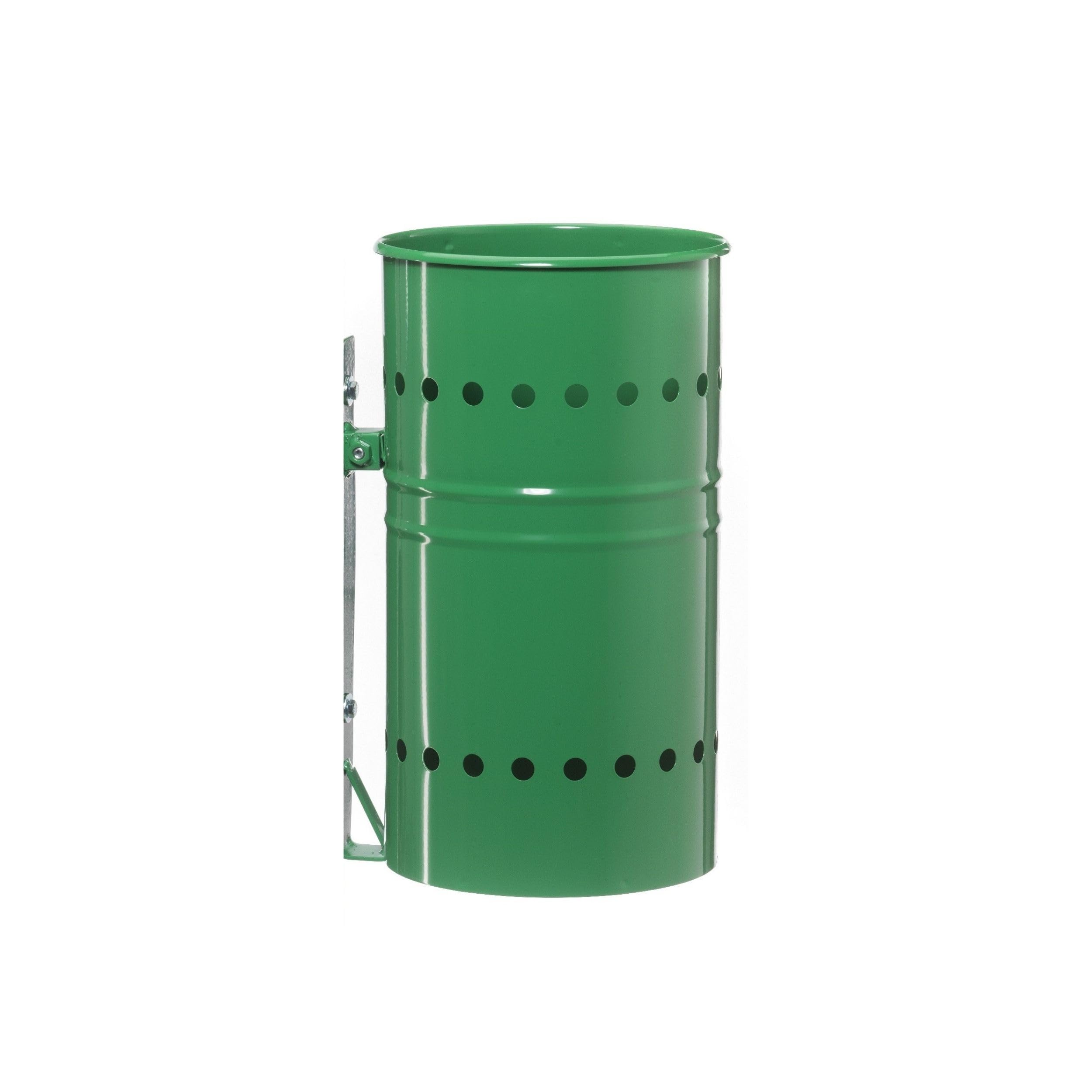 Andrys Cestino Rifiuti Esterno da Inghisare Verde H120